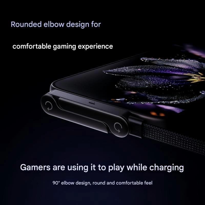 240W 2-in-1 Cable + Folding Stand